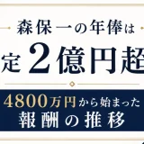 森保一の年俸は推定2億円超！4800万円から始まった報酬の推移